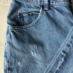 Vintage 80s Lee originals/  High-Rise Straight Leg MOM Jeans 🌟